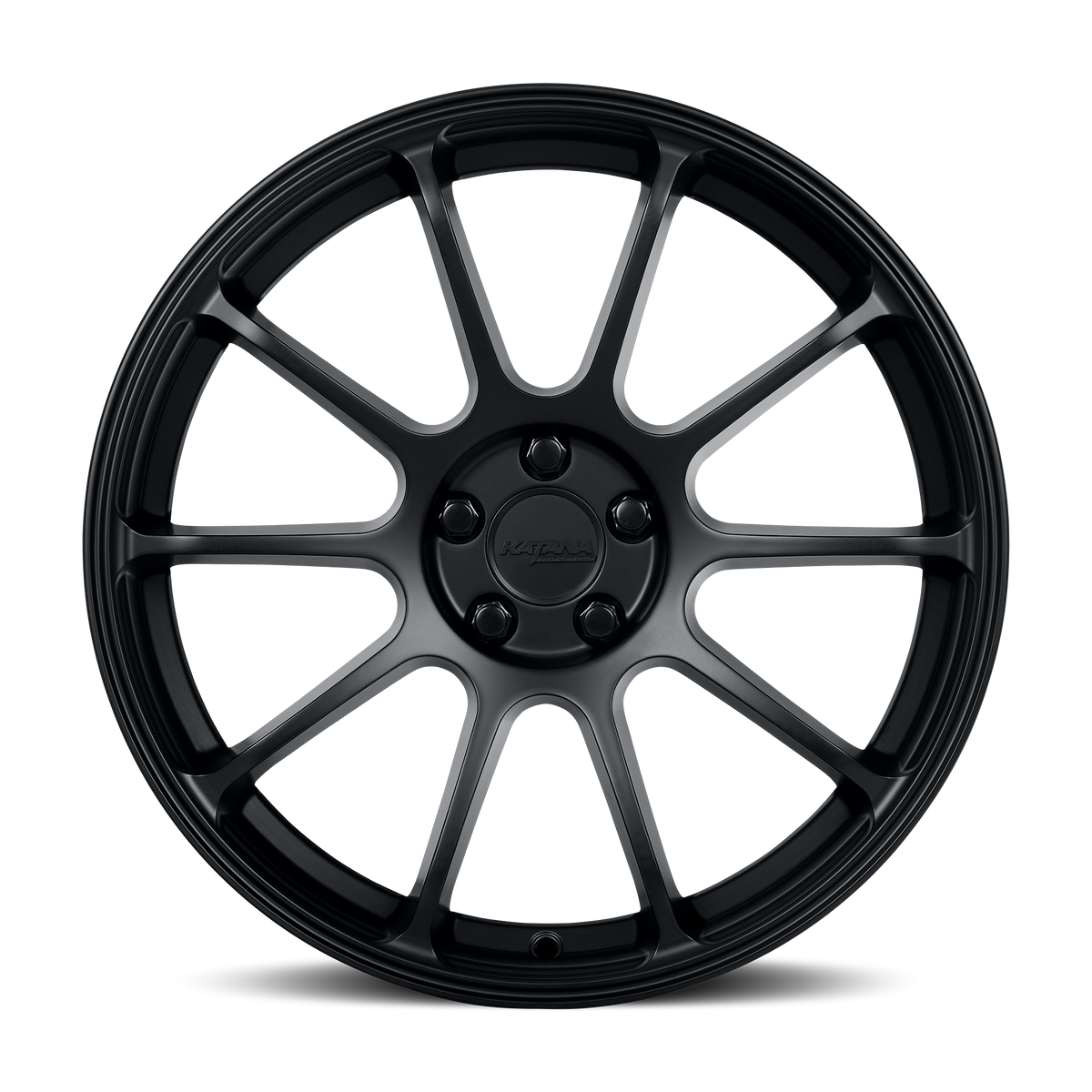 KATANA RACING KR07 Matte Black | 17x7.5 | 5x100 | +40mm | KR07-177550MB