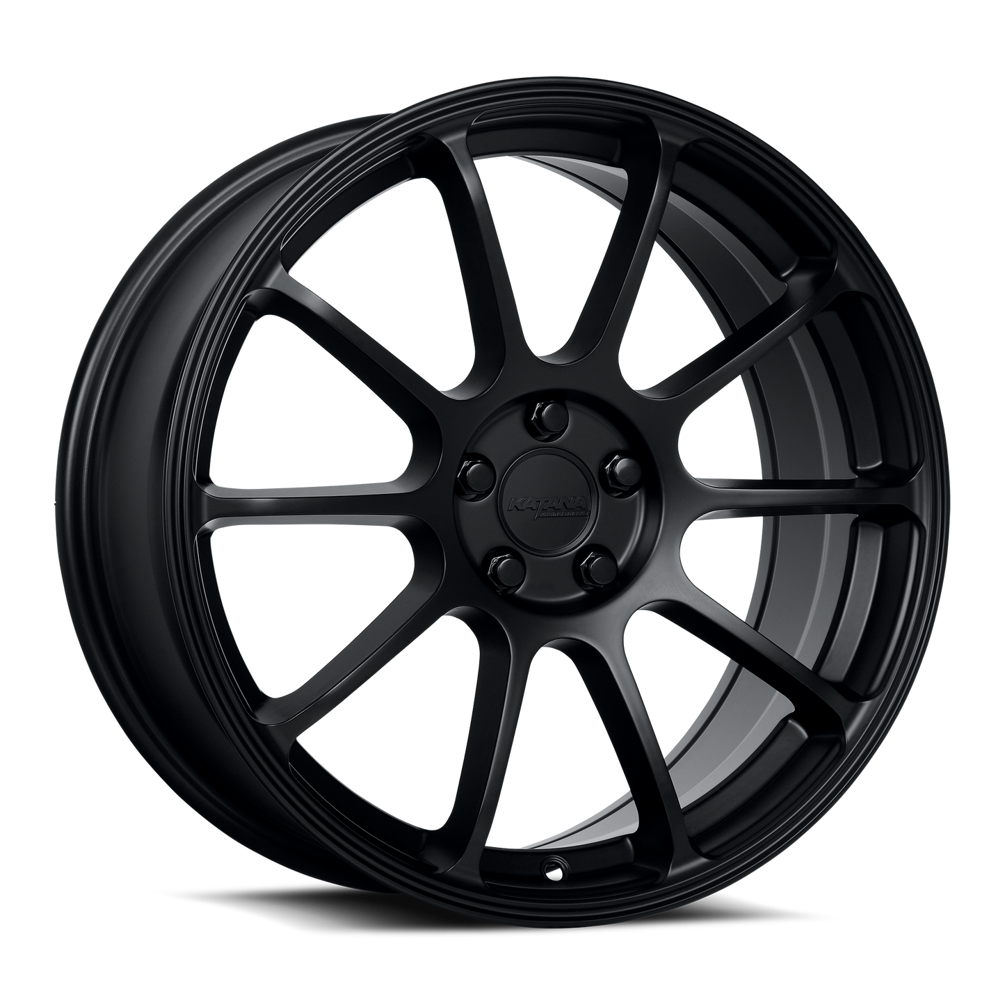 KATANA RACING KR07 Matte Black | 17x7.5 | 5x114.3 | +40mm | KR07-177554MB