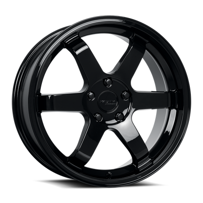 KATANA RACING KR08 Glossy Black | 18x8.0 | 5x100 | +40mm | KR08-188050GB