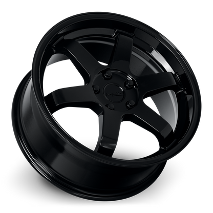 KATANA RACING KR08 Glossy Black | 18x8.0 | 5x105 | +40mm | KR08-188056GB
