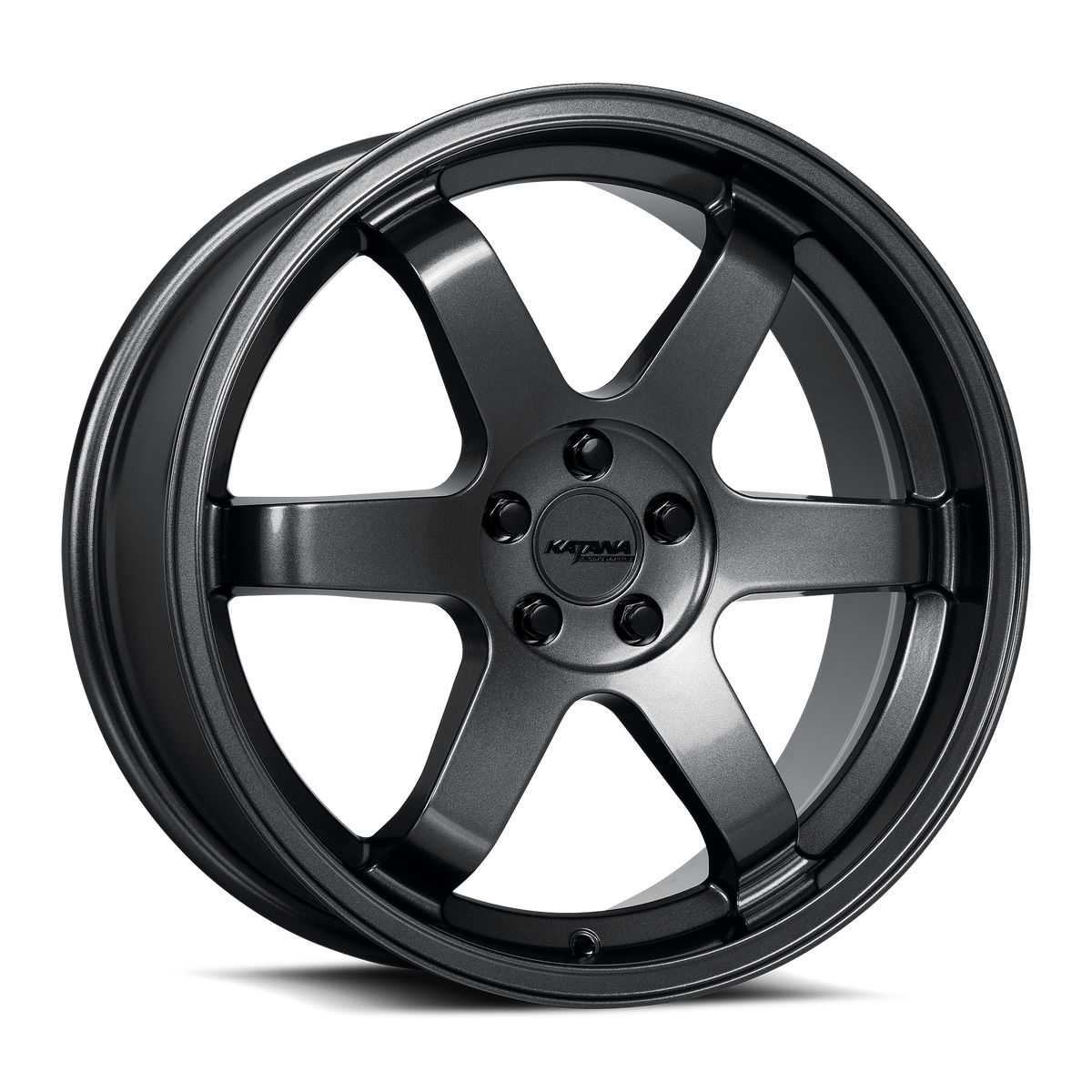 KATANA RACING KR08 Glossy GunMetal | 18x8.0 | 5x110 | +40mm | KR08-188051GM