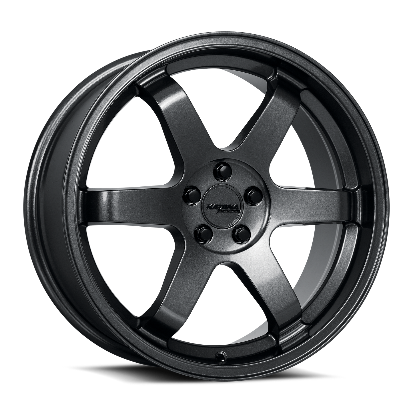 KATANA RACING KR08 Glossy GunMetal | 17x7.5 | 5x114.3 | +40mm | KR08-177554GM
