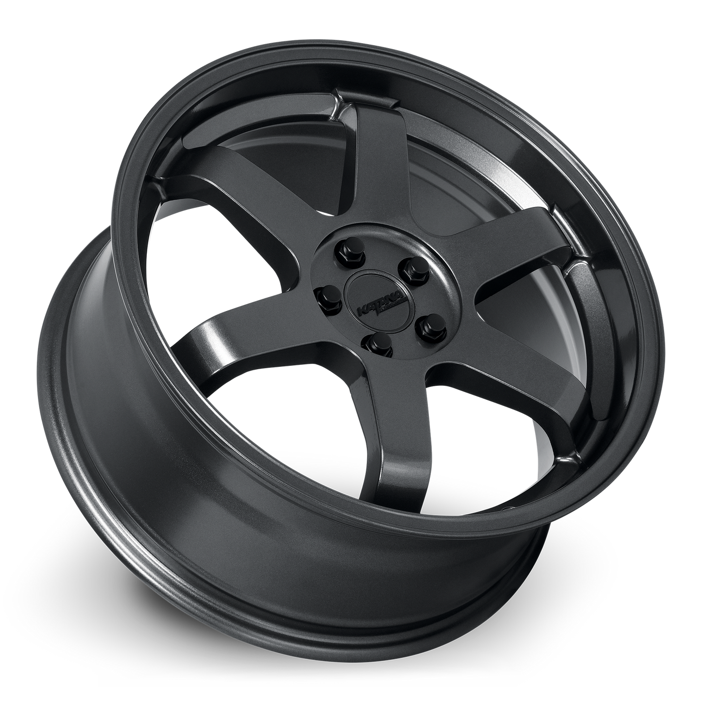 KATANA RACING KR08 Glossy GunMetal | 17x7.5 | 5x108 | +40mm | KR08-177558GM