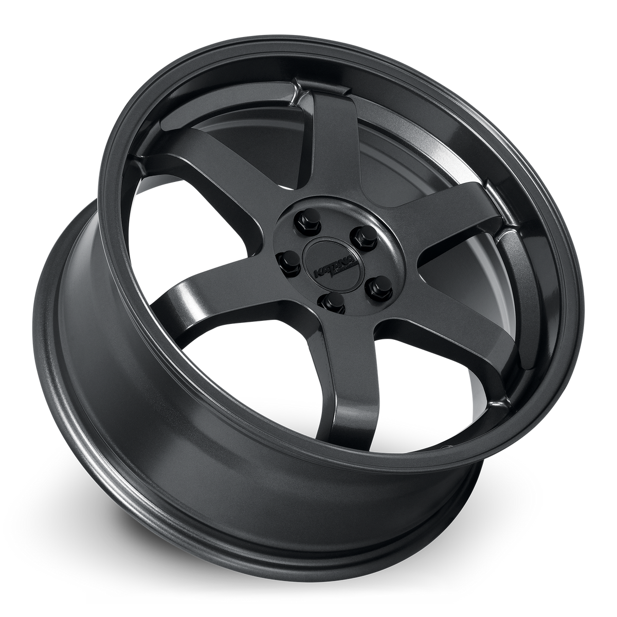 KATANA RACING KR08 Glossy GunMetal | 17x7.5 | 5x100 | +40mm | KR08-177550GM
