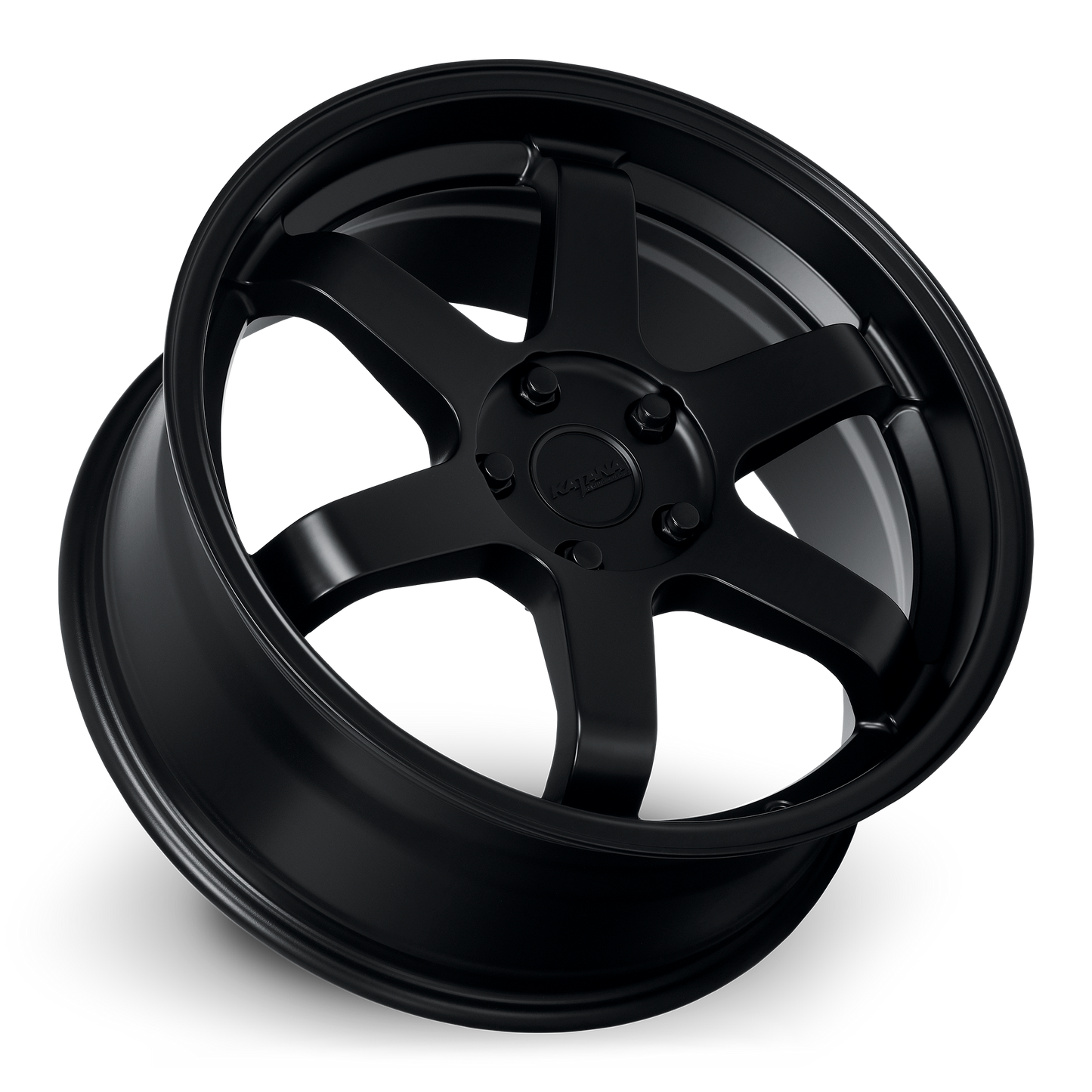 KATANA RACING KR08 Matte Black | 18x8.0 | 5x100 | +40mm | KR08-188050MB