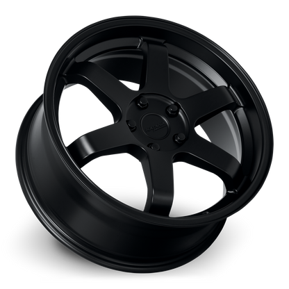 KATANA RACING KR08 Matte Black | 18x8.0 | 5x100 | +40mm | KR08-188050MB
