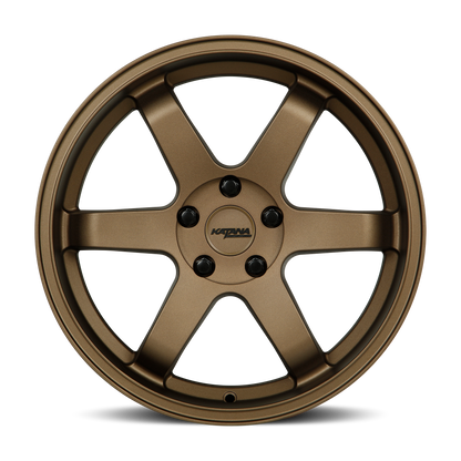 KATANA RACING KR08 Matte Bronze | 17x7.5 | 5x100 | +40mm | KR08-177550MR