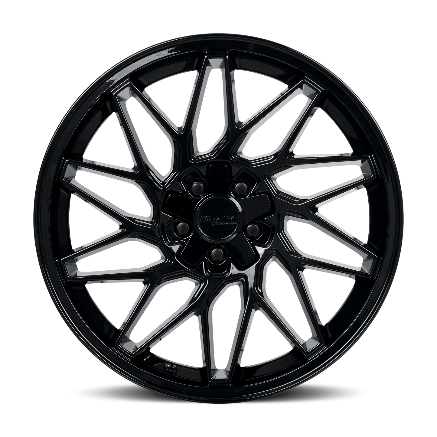 KATANA RACING KR09 Glossy Black | 18x8.0 | 5x120/5x114.3 | +40mm | KR09-188014GB