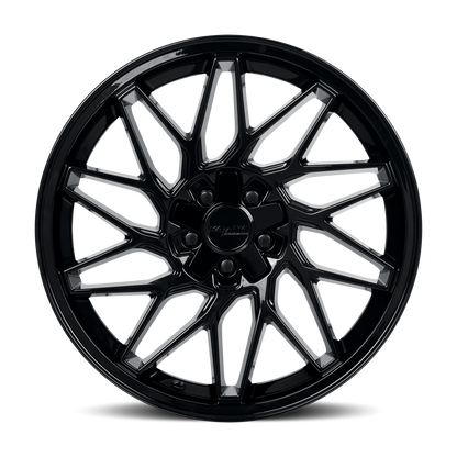 KATANA RACING KR09 Glossy Black | 18x8.0 | 5x120/5x114.3 | +40mm | KR09-188014GB