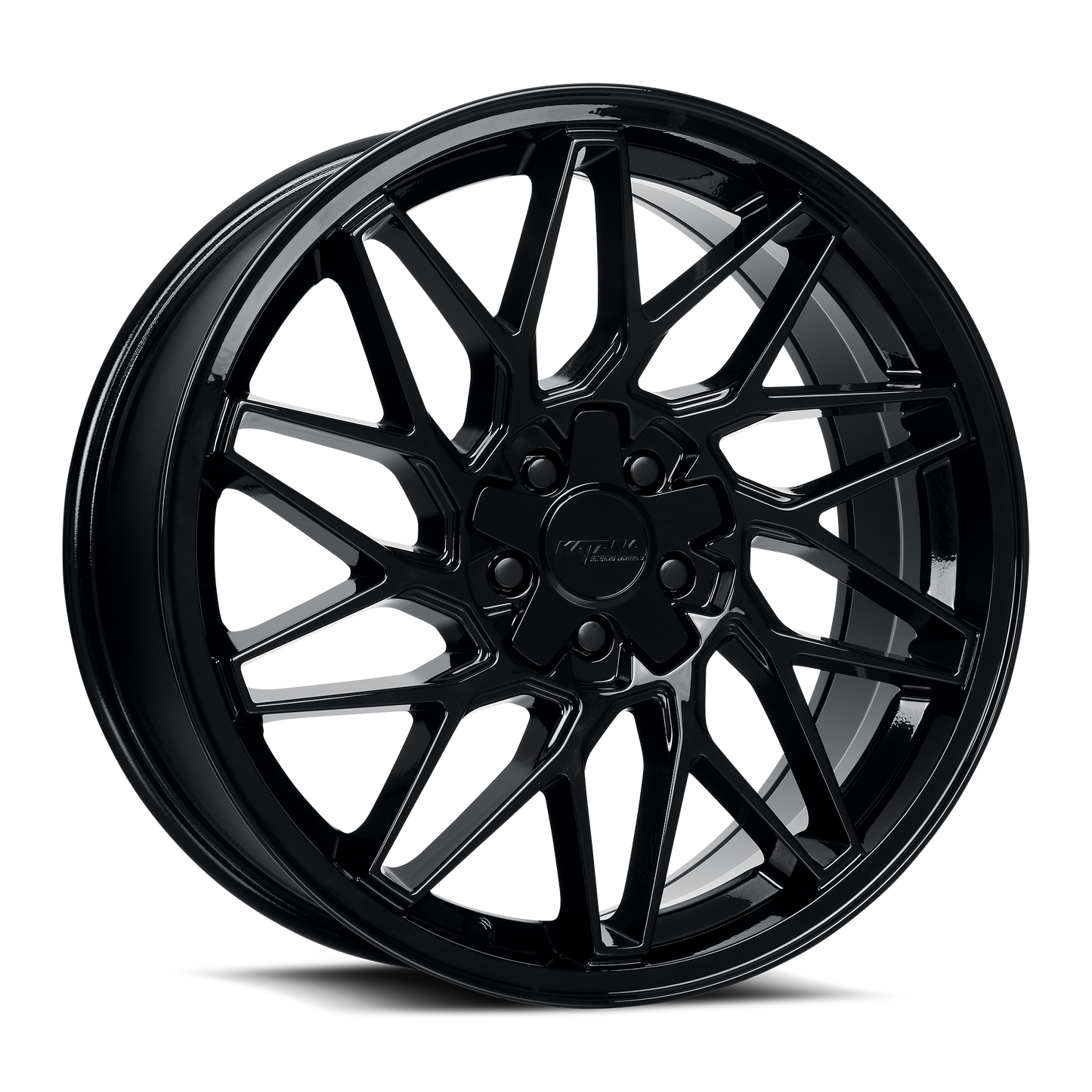 KATANA RACING KR09 Glossy Black | 18x8.0 | 5x105/5x114.3 | +40mm | KR09-188013GB