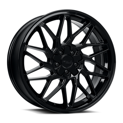 KATANA RACING KR09 Glossy Black | 18x8.0 | 5x105/5x114.3 | +40mm | KR09-188013GB