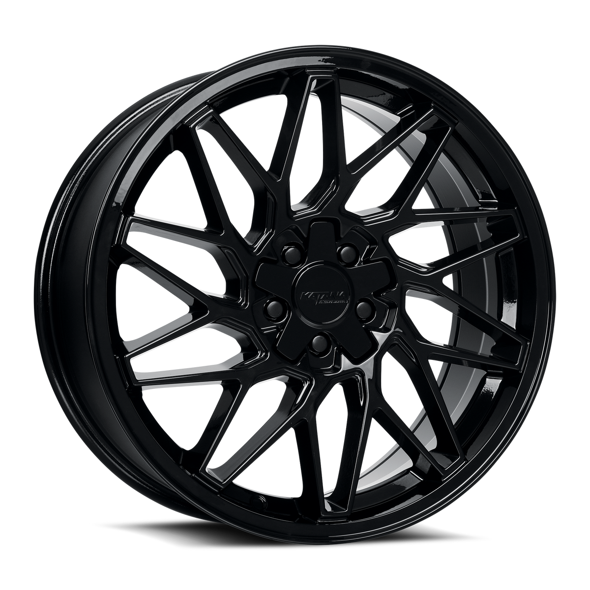 KATANA RACING KR09 Glossy Black | 18x8.0 | 5x112/5x114.3 | +40mm | KR09-188012GB