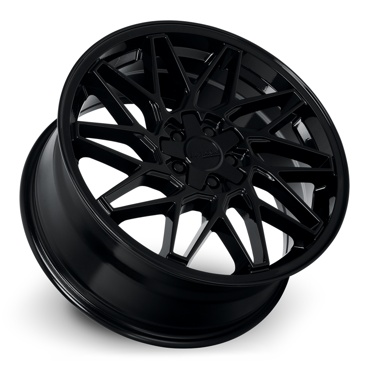 KATANA RACING KR09 Glossy Black | 18x8.0 | 5x100/5x114.3 | +40mm | KR09-188005GB