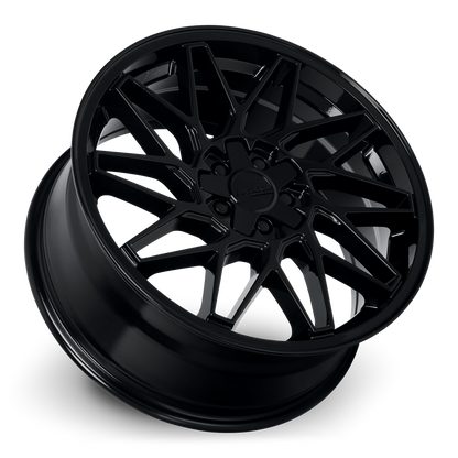 KATANA RACING KR09 Glossy Black | 18x8.0 | 5x110/5x114.3 | +40mm | KR09-188009GB