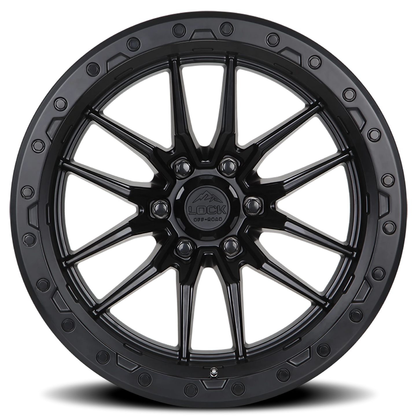 KRAWLER | 20X9 | 8X165.1 | +20 | MATTE BLACK W MATTE BLACK RING | KRAWLER-2986MB20 - Image 3