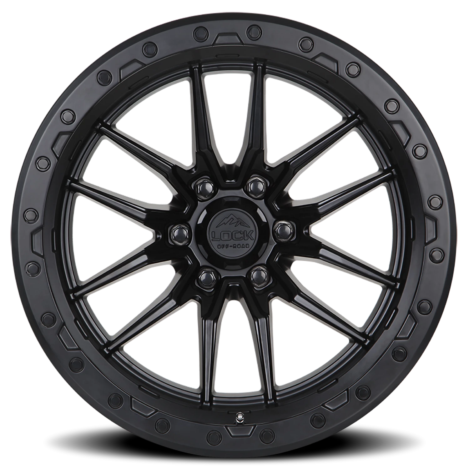 KRAWLER | 20X9 | 8X165.1 | +20 | MATTE BLACK W MATTE BLACK RING | KRAWLER-2986MB20 - Image 3