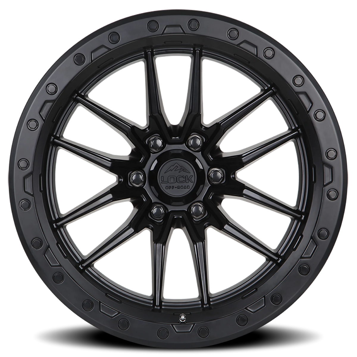 KRAWLER | 20X9 | 8X165.1 | +1 | MATTE BLACK W MATTE BLACK RING | KRAWLER-2986MB - Image 3