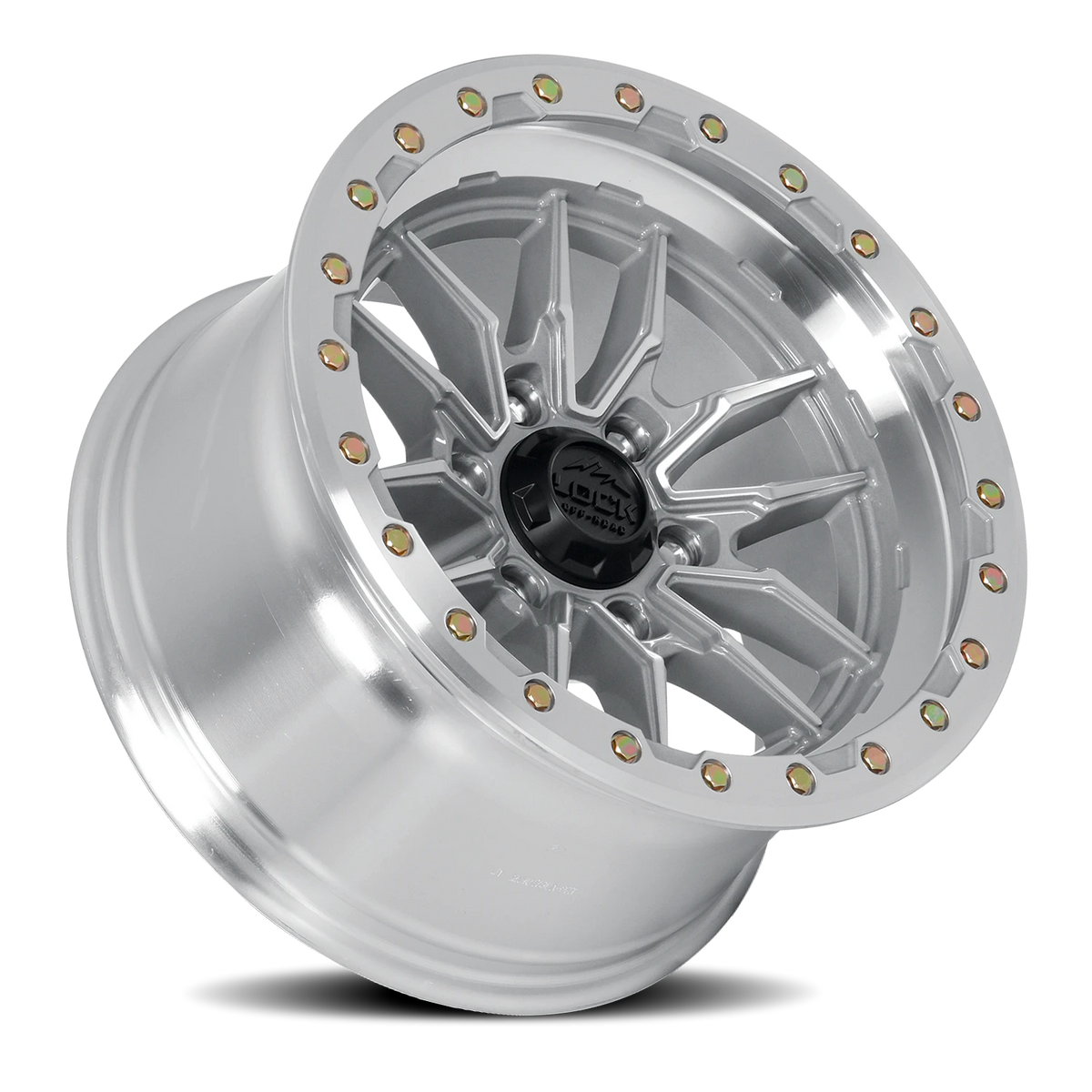 KRAWLER | 17X9 | 6X135 | +0 | MACHINE WITH CLEAR COAT | KRAWLER-7963MC - Image 2