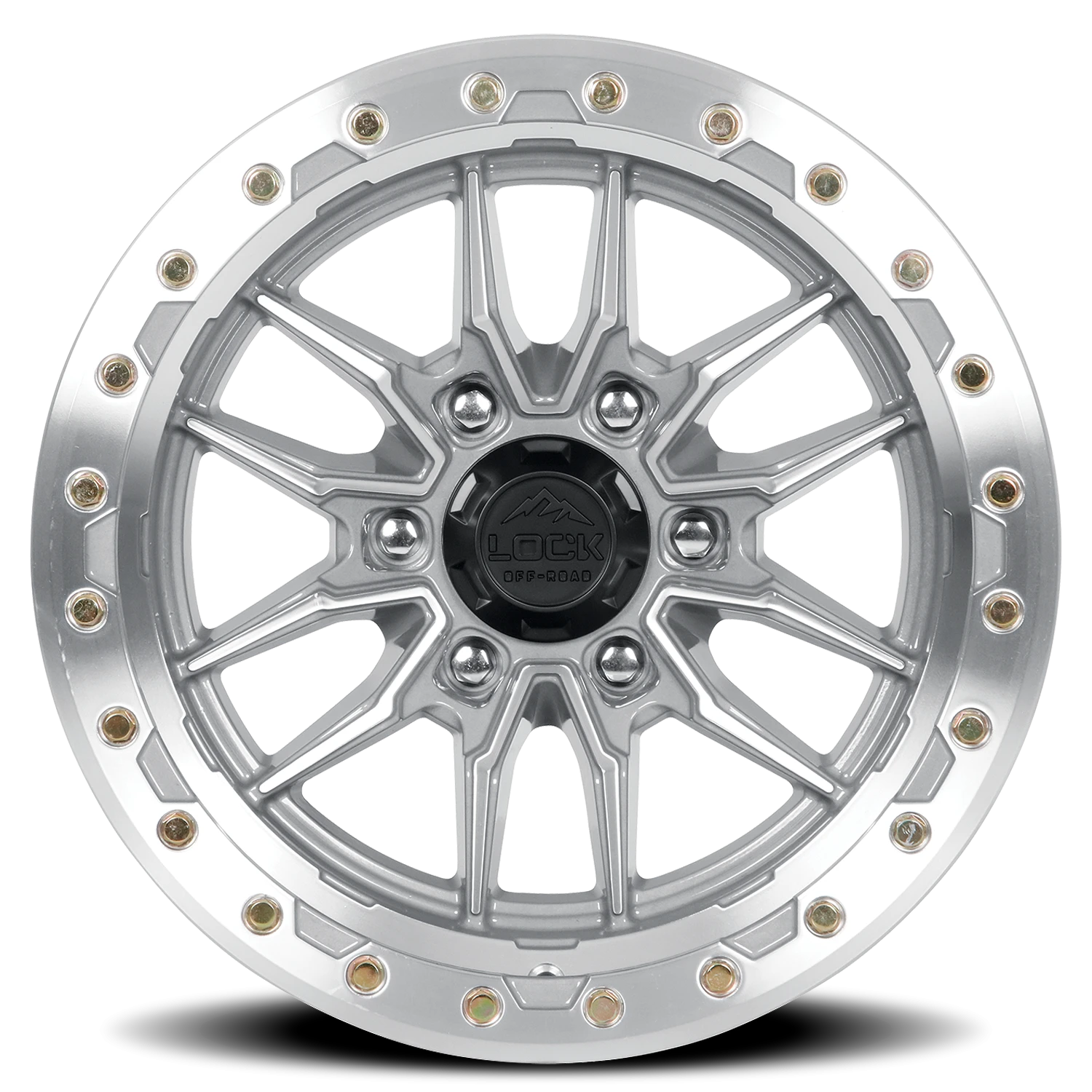KRAWLER | 17X9 | 6X135 | +0 | MACHINE WITH CLEAR COAT | KRAWLER-7963MC - Image 3
