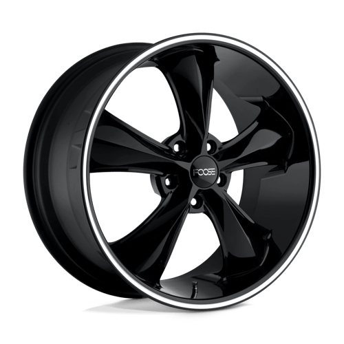 Foose 1PC | F104 LEGEND | 20.0x8.50 | 5X120.65 | 7 | GLOSS BLACK MILLED
