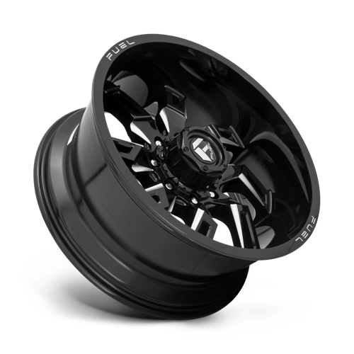 Fuel 1PC | D747 LOCKDOWN | 20.0x10.00 | 6X135 | -18 | GLOSS BLACK MILLED
