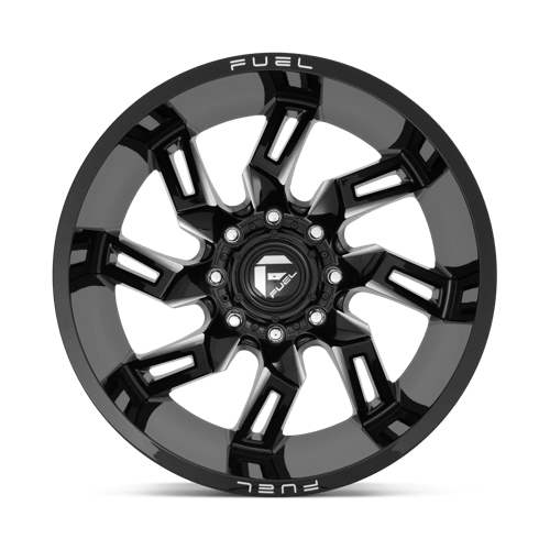 Fuel 1PC | D747 LOCKDOWN | 20.0x9.00 | 6X135 | 1 | GLOSS BLACK MILLED