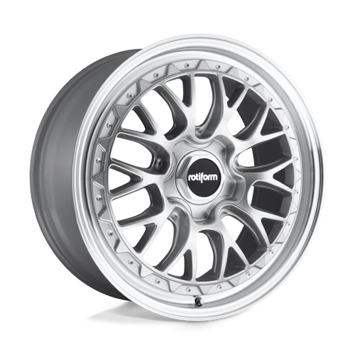 Rotiform | R155 LSR | 18.0x8.50 | 5X112 | 45 | GLOSS SILVER MACHINED