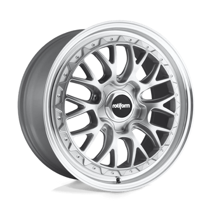 Rotiform | R155 LSR | 18.0x8.50 | 5X112 | 45 | GLOSS SILVER MACHINED