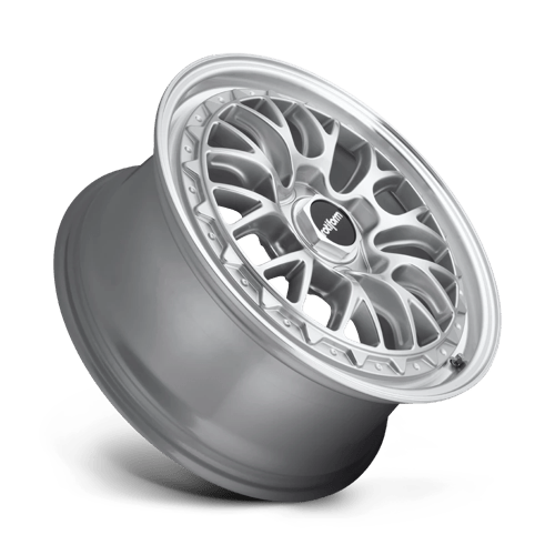 Rotiform | R155 LSR | 18.0x8.50 | 5X112 | 45 | GLOSS SILVER MACHINED
