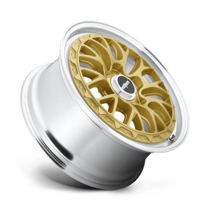 Rotiform | R156 LSR | 19.0x8.50 | 5X112 | 35 | MATTE GOLD MACHINED