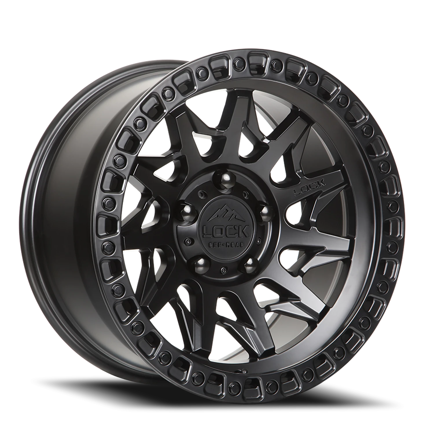 LUNATIC | 17X9 | 6X139.7 | +1 | MATTE BLACK W MATTE BLACK RING | LUNATIC-7969MB1