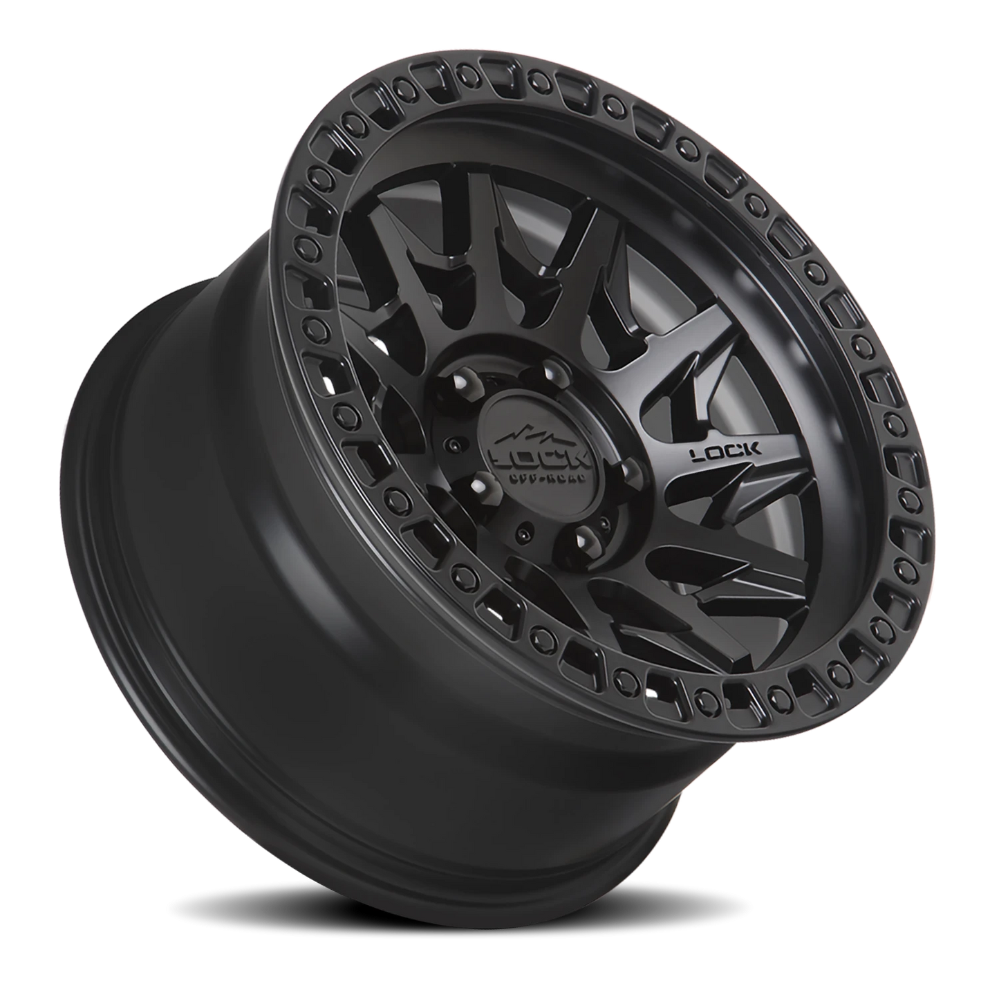LUNATIC | 17X9 | 6X135 | +1 | MATTE BLACK W MATTE BLACK RING | LUNATIC-7963MB - Image 2