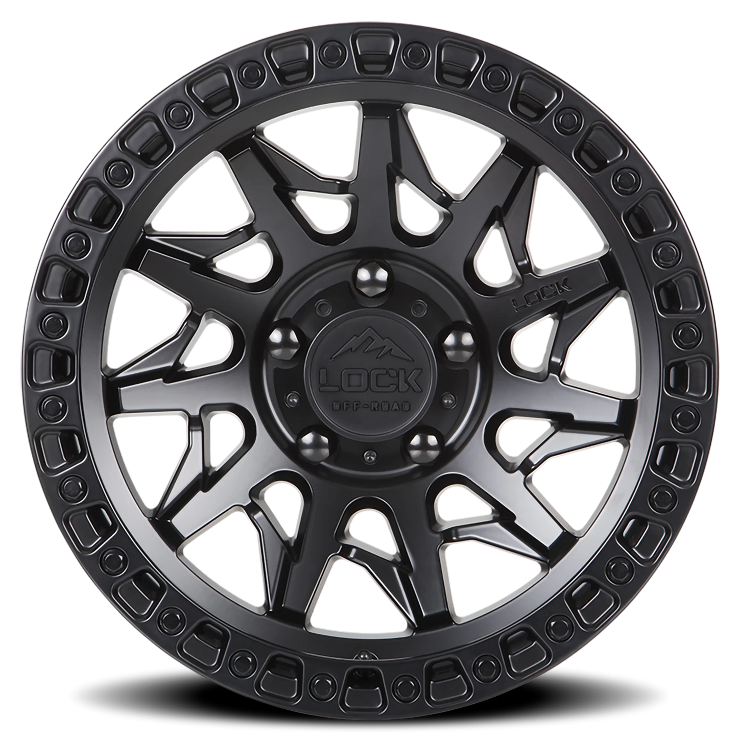 LUNATIC | 17X9 | 6X139.7 | +1 | MATTE BLACK W MATTE BLACK RING | LUNATIC-7969MB1 - Image 3