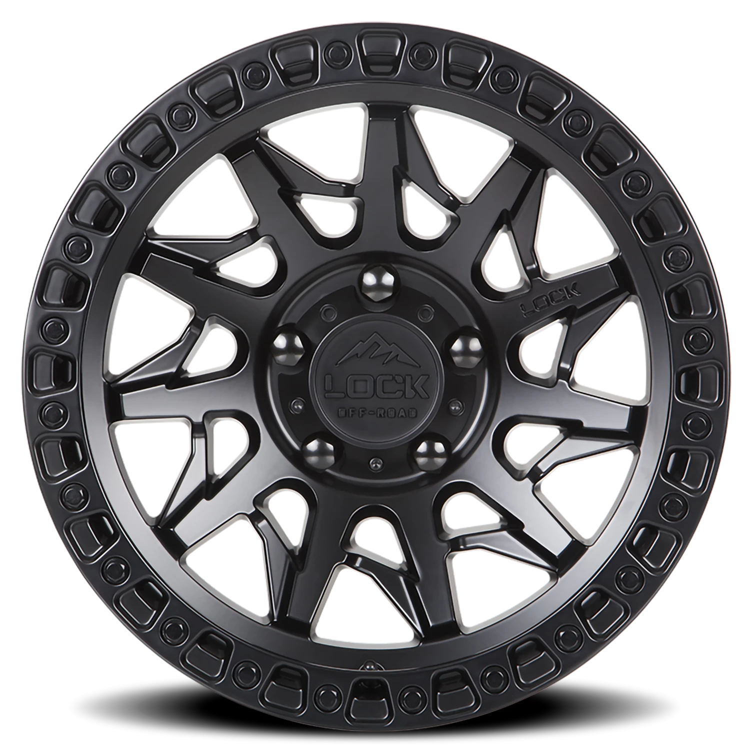 LUNATIC | 20X9 | 8X170 | +20 | MATTE BLACK W MATTE BLACK RING | LUNATIC-2987MB20 - Image 3