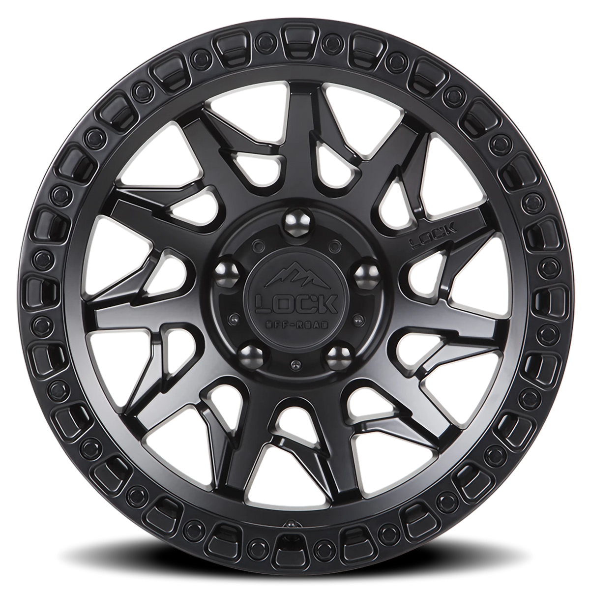LUNATIC | 20X9 | 8X180 | +1 | MATTE BLACK W MATTE BLACK RING | LUNATIC-2988MB - Image 3