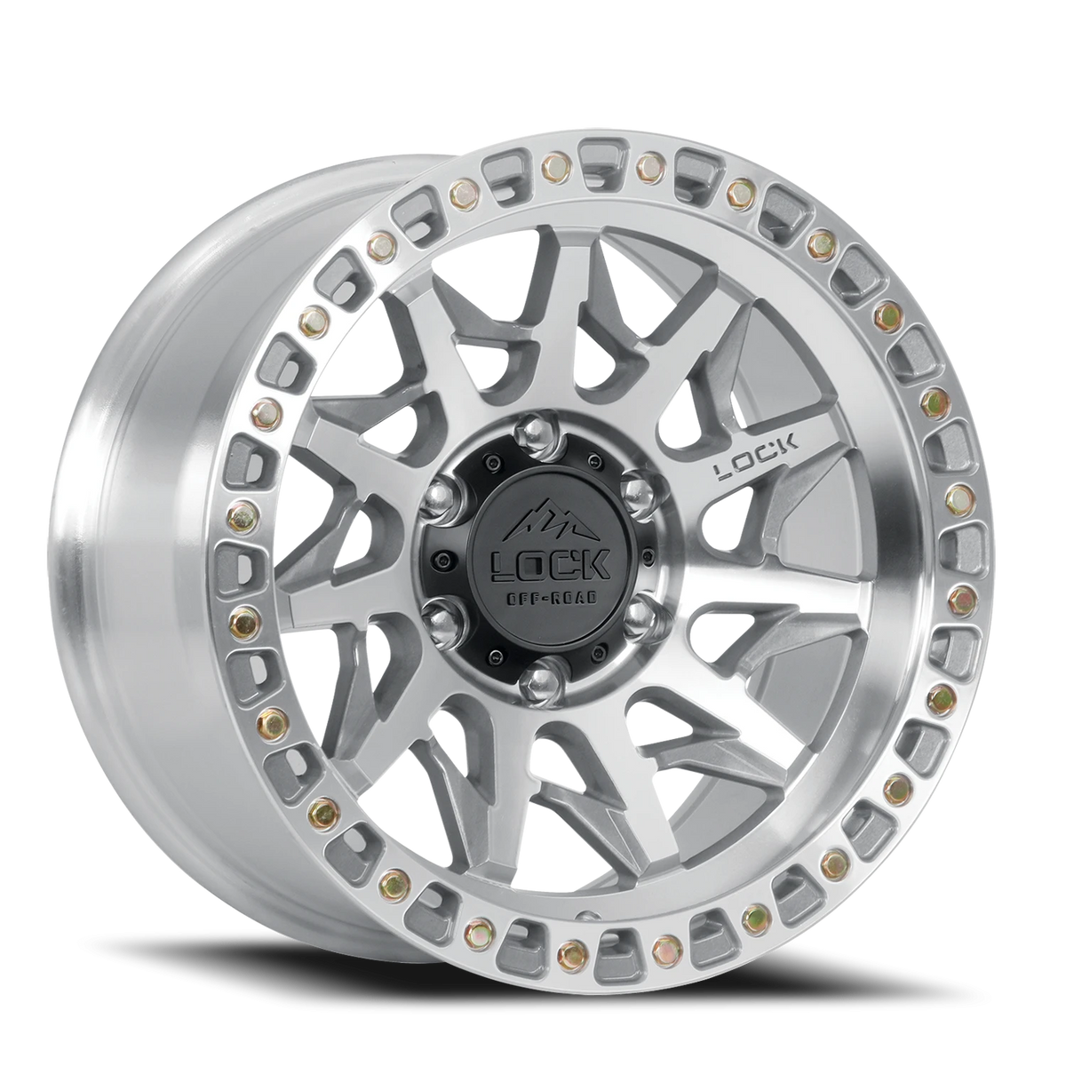 LUNATIC | 17X9 | 6X139.7 | +1 | MACHINE WITH CLEAR COAT | LUNATIC-7969MC1