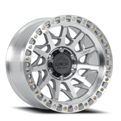 LUNATIC | 17X9 | 6X139.7 | +1 | MACHINE WITH CLEAR COAT | LUNATIC-7969MC1