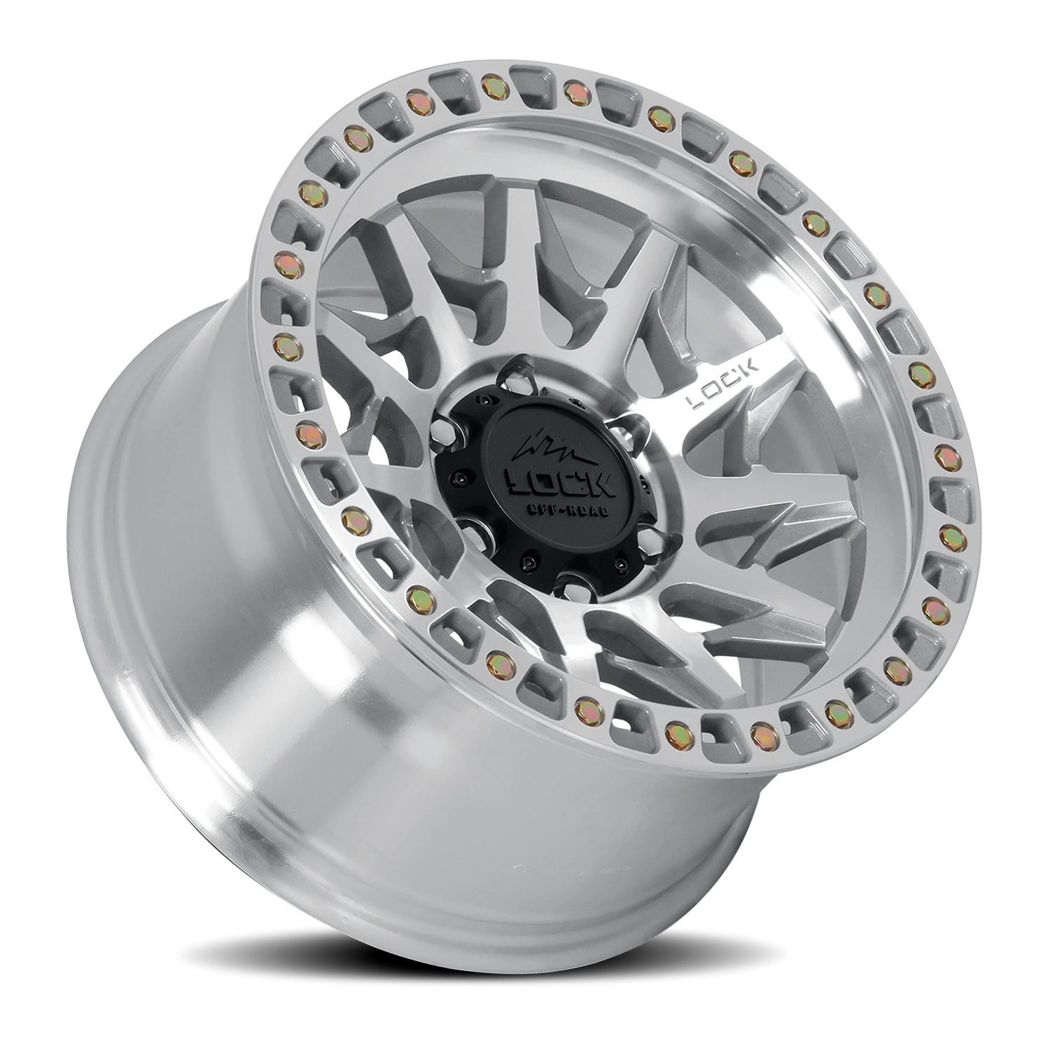 LUNATIC | 17X9 | 6X139.7 | -12 | MACHINE WITH CLEAR COAT | LUNATIC-7969MC - Image 2