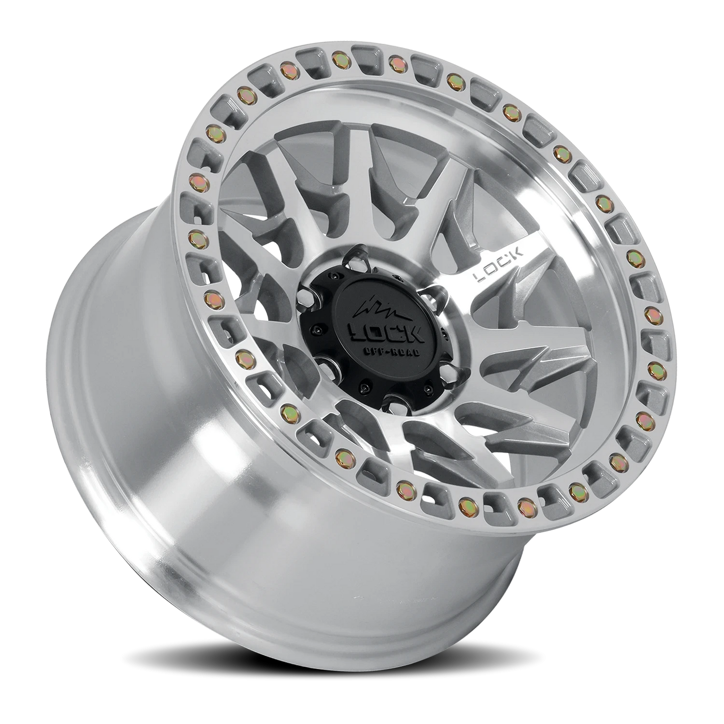 LUNATIC | 17X9 | 8X165.1 | -12 | MACHINE WITH CLEAR COAT | LUNATIC-7986MC12N - Image 2