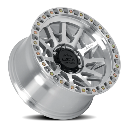 LUNATIC | 17X9 | 8X165.1 | -12 | MACHINE WITH CLEAR COAT | LUNATIC-7986MC12N - Image 2