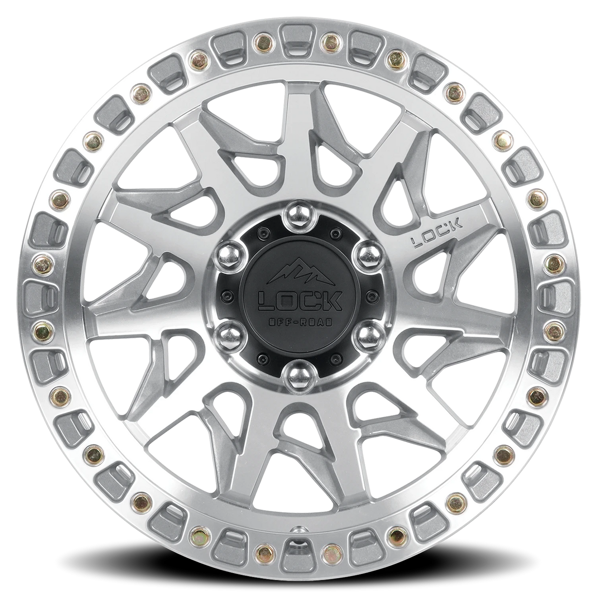 LUNATIC | 17X9 | 8X165.1 | -12 | MACHINE WITH CLEAR COAT | LUNATIC-7986MC12N - Image 3