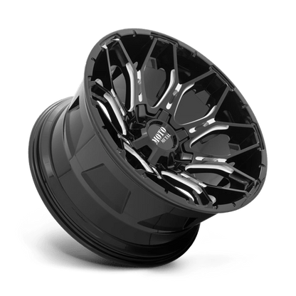 Moto Metal | MO808 SNIPER | 20.0x10.00 | 8X170 | -18 | GLOSS BLACK MILLED