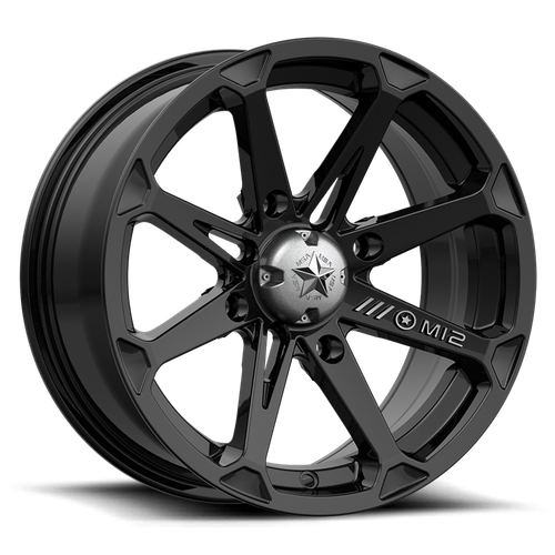MSA Offroad Wheels | M12 DIESEL | 22.0x7.00 | 4X156 | 10 | GLOSS BLACK