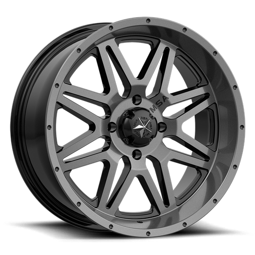 MSA Offroad Wheels | M26 VIBE | 14.0x7.00 | 4X137 | 0 | DARK TINT