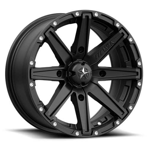 MSA Offroad Wheels | M33 CLUTCH | 14.0x10.00 | 4X137 | 0 | SATIN BLACK