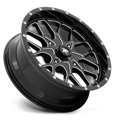MSA Offroad Wheels | M45 PORTAL | 18.0x7.00 | 4X156 | 0 | GLOSS BLACK MILLED