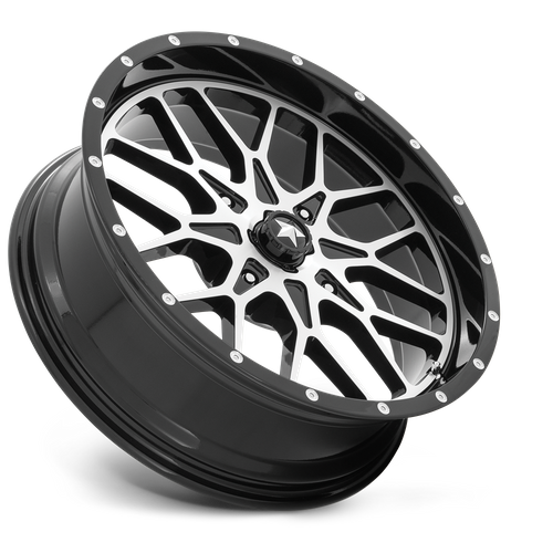 MSA Offroad Wheels | M45 PORTAL | 14.0x7.00 | 4X137 | 10 | GLOSS BLACK MACHINED