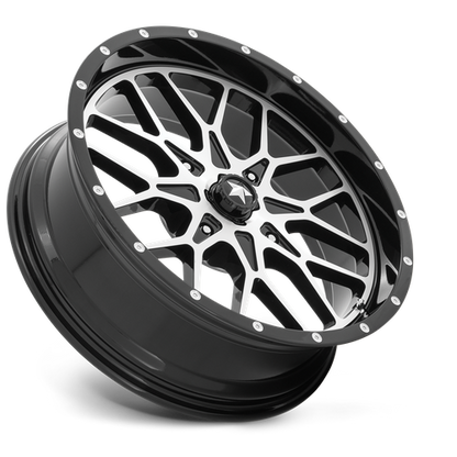 MSA Offroad Wheels | M45 PORTAL | 14.0x7.00 | 4X137 | 10 | GLOSS BLACK MACHINED