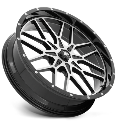MSA Offroad Wheels | M45 PORTAL | 24.0x7.00 | 4X156 | 0 | GLOSS BLACK MACHINED