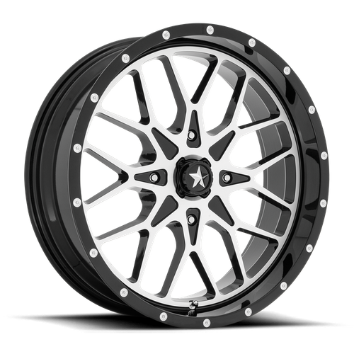 MSA Offroad Wheels | M45 PORTAL | 22.0x7.00 | 4X137 | 0 | GLOSS BLACK MACHINED
